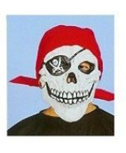 Witbaard - Masker - Piraat - Doodskop