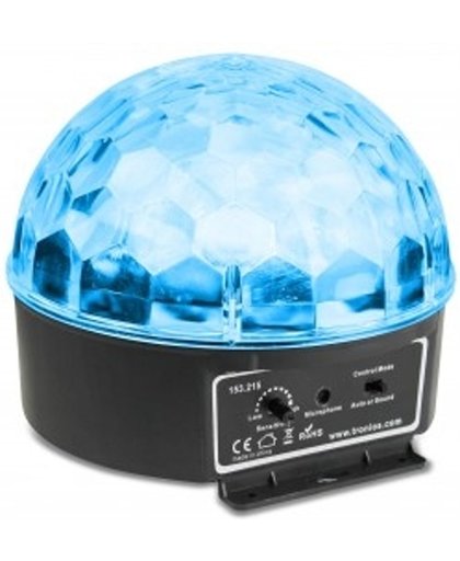 Beamz Mini Star Ball Sound 6x 3W RGBAW LED Muziekgestuurd