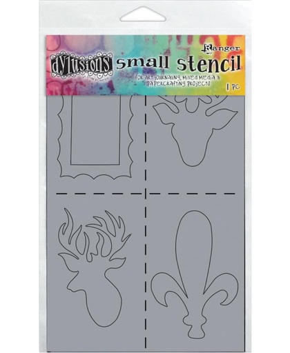 Dylusions Small Stencil 5x8 inch - Country small dys47131