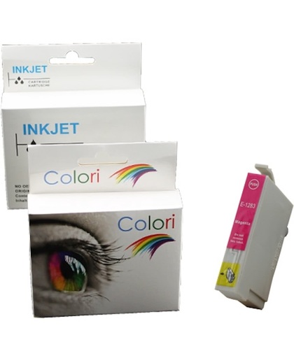 inkt cartridge voor Epson T1283 magenta|Toners-en-inkt