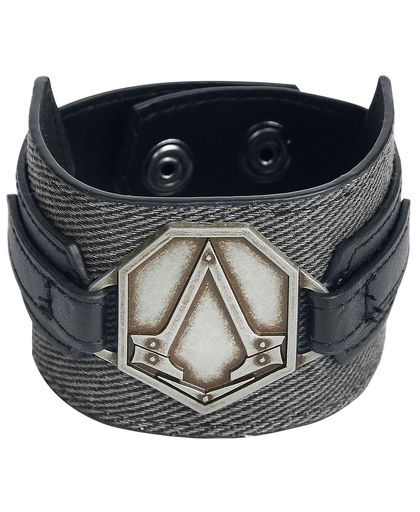 Assassin&apos;s Creed Syndicate - Metal Badge Armband zwart