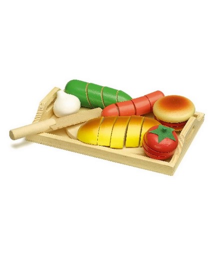Base Toys houten lunch set