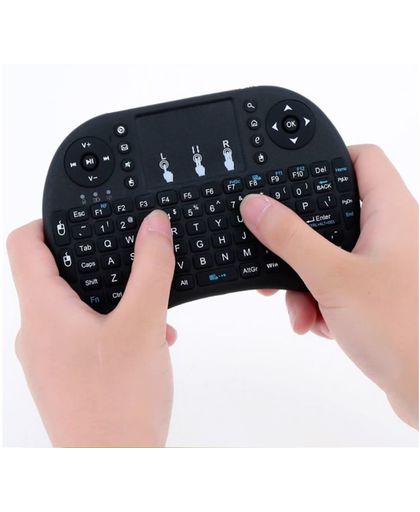 Mini Keyboard – Toetsenbord voor o.a. PC – Raspberry PI / Smart Phone – Draadloos toetsenbord – Mouse + Touchpad – Wireless - DisQounts