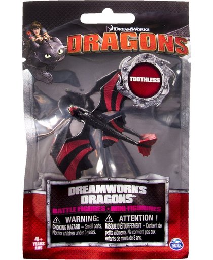 Hoe tem je een draak mini dragon battle figuren 5 cm - Toothless
