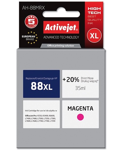 ActiveJet EXPACJAHP0076 35ml Magenta inktcartridge