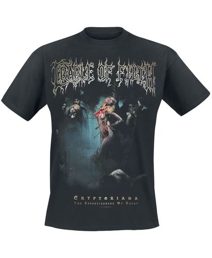 Cradle Of Filth Cryptorian T-shirt zwart