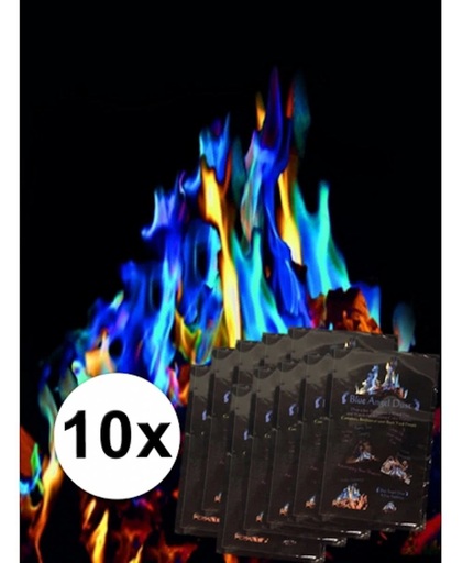 10 pakjes Mystical Fire gekleurde vlammen