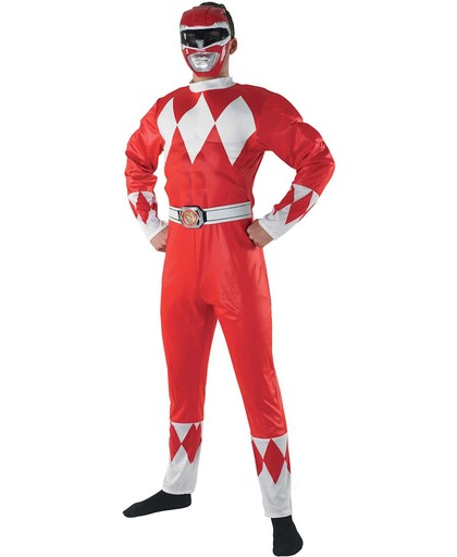 Rood Power Rangers� pak voor volwassen - Verkleedkleding - XL