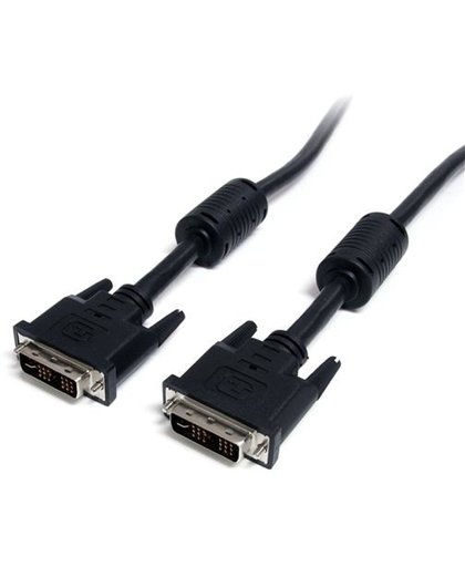 StarTech.com 6ft DVI-I 1.8m DVI-I DVI-I Zwart DVI kabel