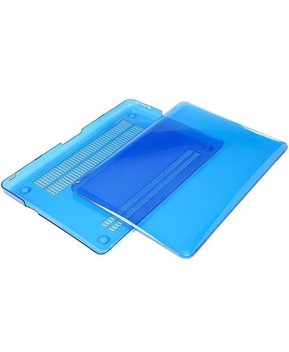 Macbook Case voor MacBook Pro 15 inch zonder retina 2011 / 2012 - Clear Hardcover - Licht Blauw