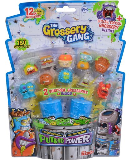 Grossery Gang Pudrid Power 12 Pack - Verzamelfiguren