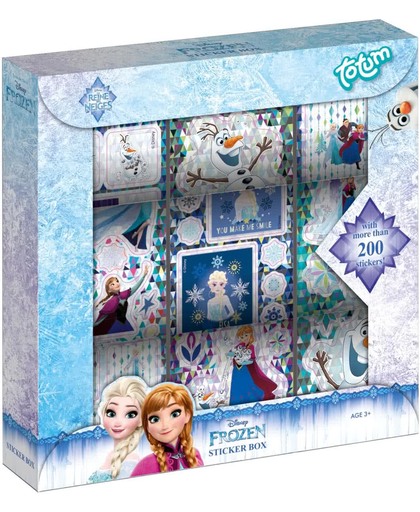 Sticker box Frozen ToTum 200+ stickers
