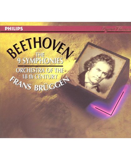 Beethoven: 9 Symphonies / Bruggen, Orchestra of the 18th c