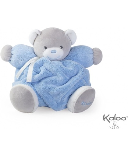 Kaloo Plume - Knuffelbeer blauw middelgroot