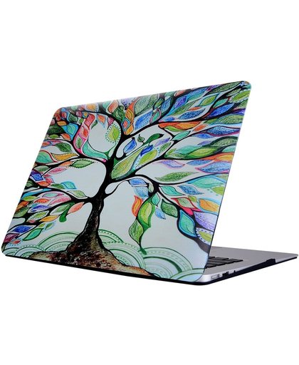 For Macbook Pro Retina 13.3 inch (Late 2013 - 2014) A1245 & A1502 / ME865 / ME864 / ME866 / MGX72 / MGX82 Painted Tree patroon Laptop Water Decals PC beschermings hoesje