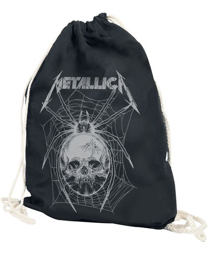 Metallica Grey Spider Gymtas zwart