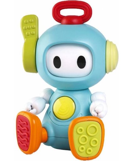 B-Kids - Baby Robot - "Senso" Series - Discovery Robot - Elektrisch babyspeelgoed - Hele leuke speelgoed robot met leuke kleuren en geluidjes - Babyspeelgoed - Veilig speelgoed