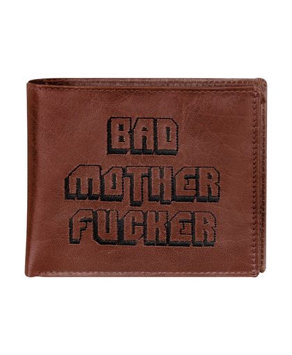 Pulp Fiction Bad Mother Fucker Lederen portemonnee st.
