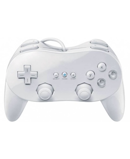 Classic Controller Pro Wit voor Nintendo Wii