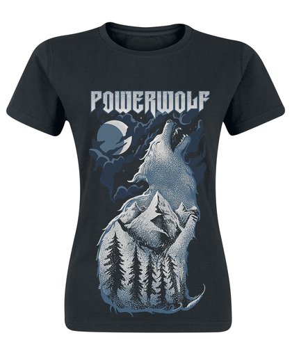 Powerwolf Demons Are A Girl&apos;s Best Friend Girls shirt zwart