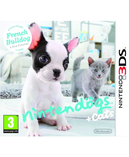 Nintendogs + Cats: Franse Bulldog + Nieuwe Vrienden - 2DS + 3DS
