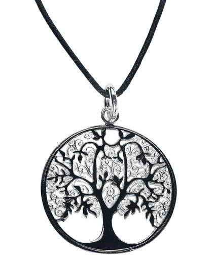 etNox magic and mystic Tree Of Life Halsketting zilverkleurig