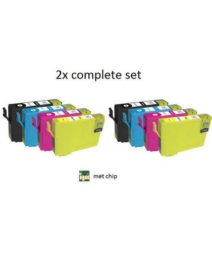 Merkloos   Inktcartridge / Alternatief voor de Epson T1291-T1294 multipack T1295