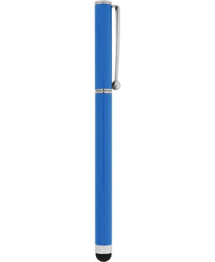 Azuri stylus pen met balpen - blauw