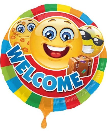 Welkom Thuis Emoji Ballon
