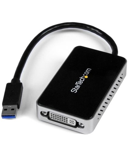StarTech.com USB 3.0-naar-DVI externe videokaart Multi Monitor-adapter met 1-poorts USB-hub 1920x1200