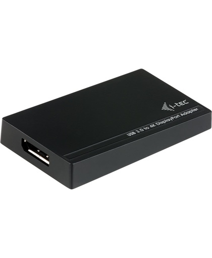 i-tec U3DP4K USB grafische adapter 3840 x 2160 Pixels Zwart