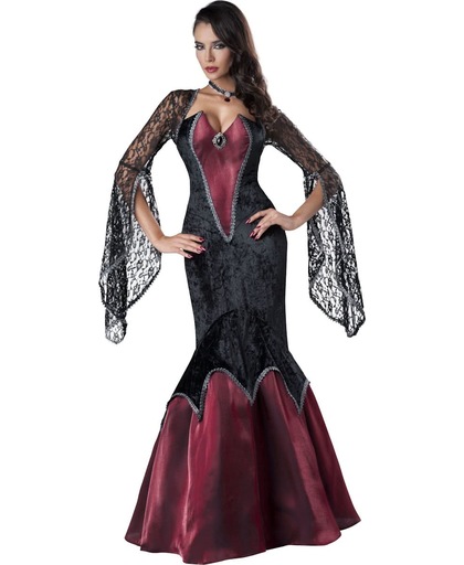 Donkere prinses kostuum voor dames - Premium - Verkleedkleding - Large