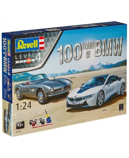 Revell 05738 Geschenkset 100 Jaar BMW