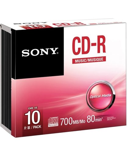 Sony 10CRM80SS lege cd