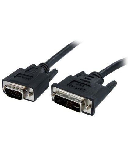 StarTech.com DVI-naar-VGA-beeldschermkabel M/M DVI-naar-VGA (15-pins) 3 m
