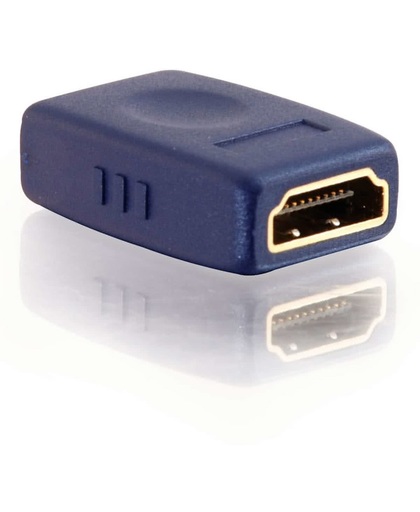 C2G Velocity HDMI HDMI HDMI Blauw kabeladapter/verloopstukje