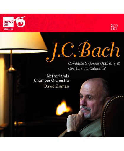 J.C. Bach: Sinfonias, Op. 6, 9, 18; Overture "La calamita"