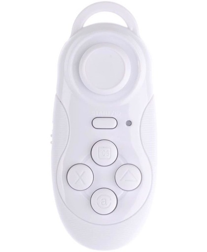qMust - Bluetooth Gamepad en Remote Control - smartphones en tablets - White