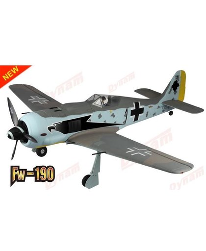 Model Aircraft Company RC Vliegtuig  Dynam Focke Wulf FW-190 PNP 1270 mm