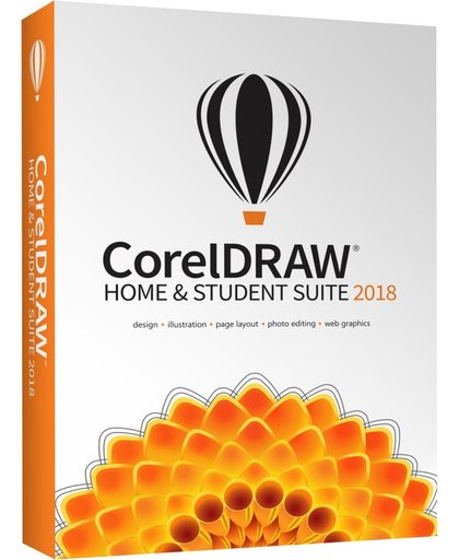 CorelDRAW Home & Student Suite 2018 - 3 Apparaten - Nederlands / Engels / Frans - Windows