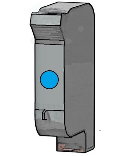 HP Blue Spot Color Print Cartridge inktcartridge Blauw