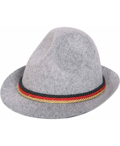 Tiroler hoed met Zwart-Rood-Geel koord