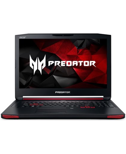 Acer Predator 15 G9-791-74GN Zwart, Rood Notebook 43,9 cm (17.3") 4096 x 2160 Pixels 2,6 GHz Zesde generatie Intel® Core™ i7 i7-6700HQ