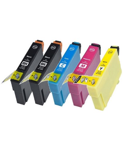 Epson Stylus DX6000 | Multipack 5x inkt cartridge | huismerk
