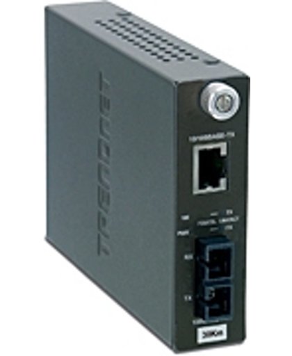 Trendnet TFC-110S30 200Mbit/s 1310nm Single-mode Grijs netwerk media converter