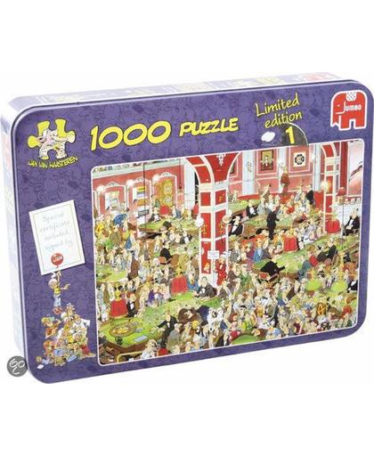 Jan van Haasteren Casino Limited Edition Tin Box - Puzzel - 1000 stukjes