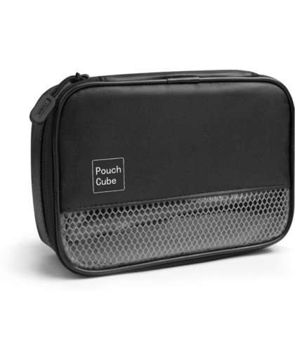 Pouch Square S - Digital Gadgets Opladers Organizer Opbergtas (17x12x5cm) - Zwart