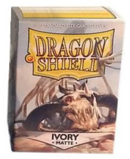 Dragon Shield Standard Sleeves - Matte Ivory (100 Sleeves)