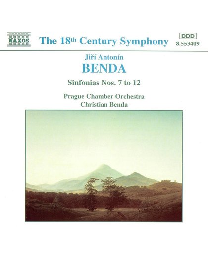 Benda: Sinfonias nos 7-12 / Christian Benda, Prague CO