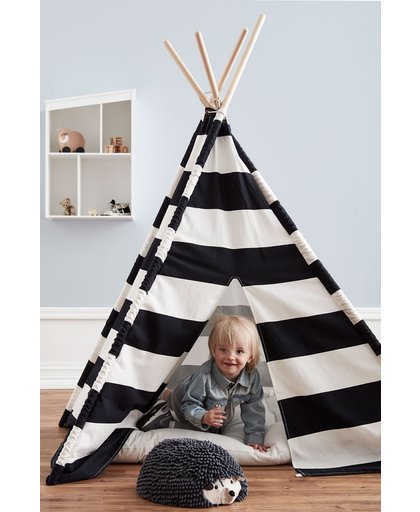 Kids Concept Tipi Tent - Zwart Wit
